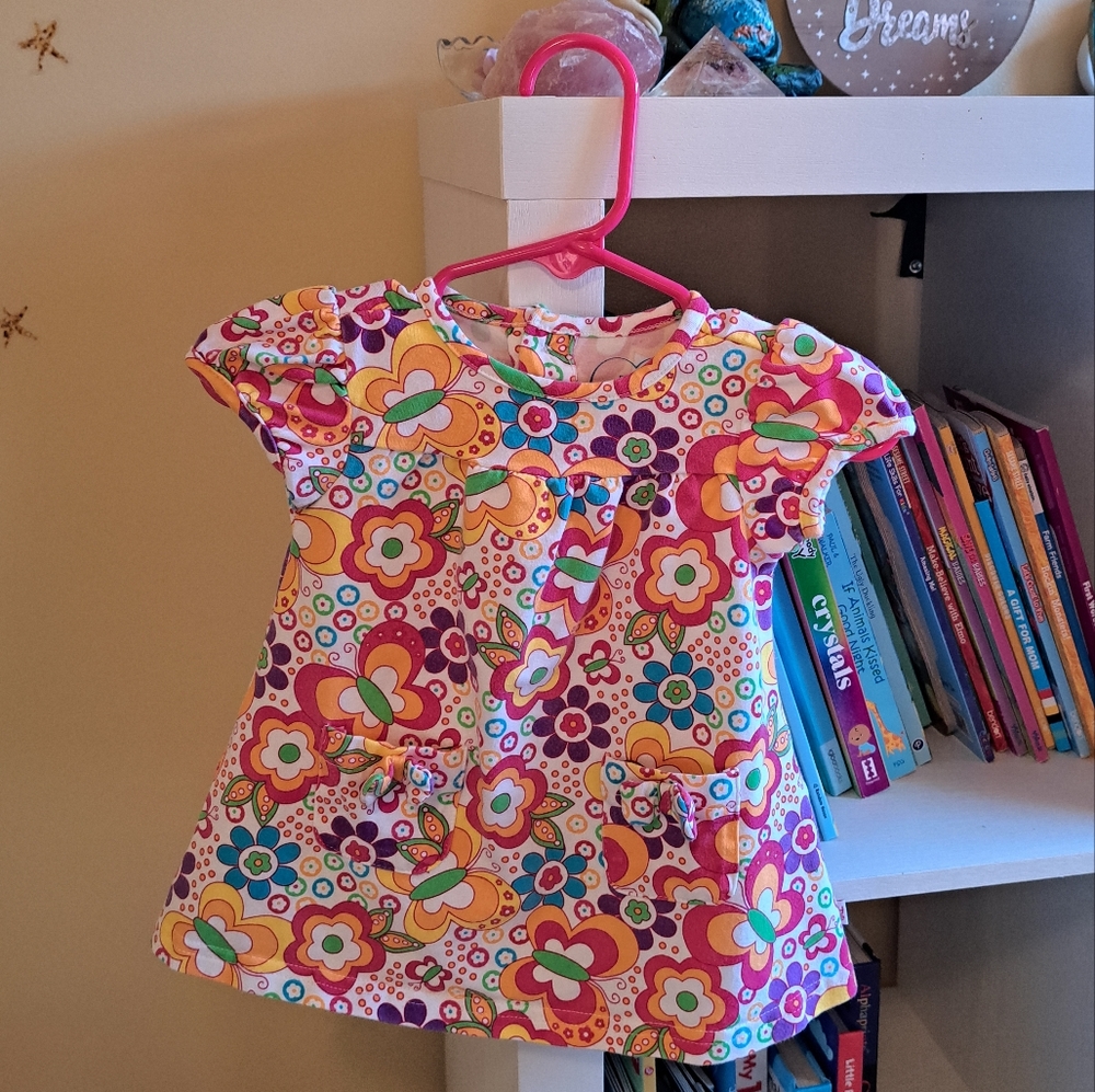 Baby Floral Groovy Dress